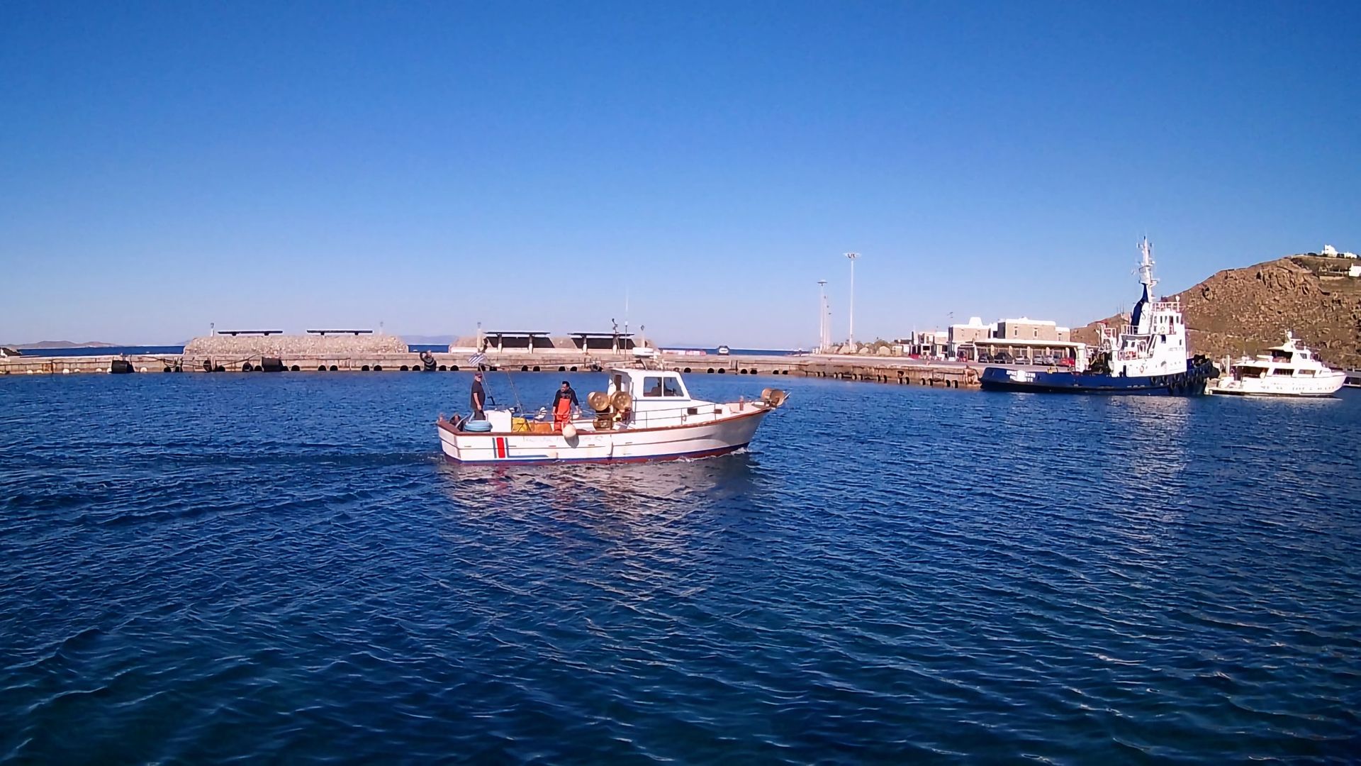 Private Fishing Cruise in Mykonos – Morning or Sunset Tour with Traditional Experience Golden Yachting and Sailing