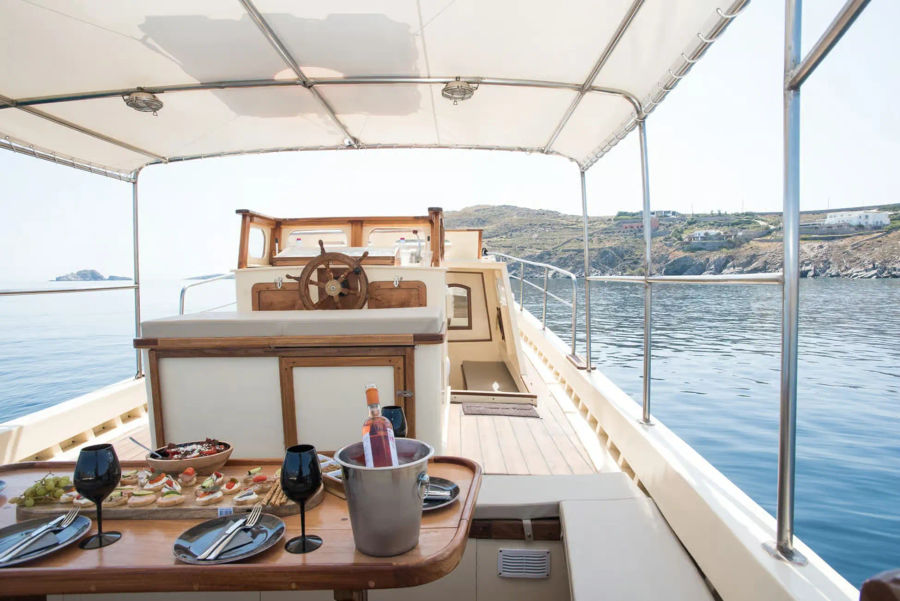Mykonos Half-Day Private Cruise from Ornos Bay | South-Coast Beaches & Snorkeling Golden Yachting and Sailing