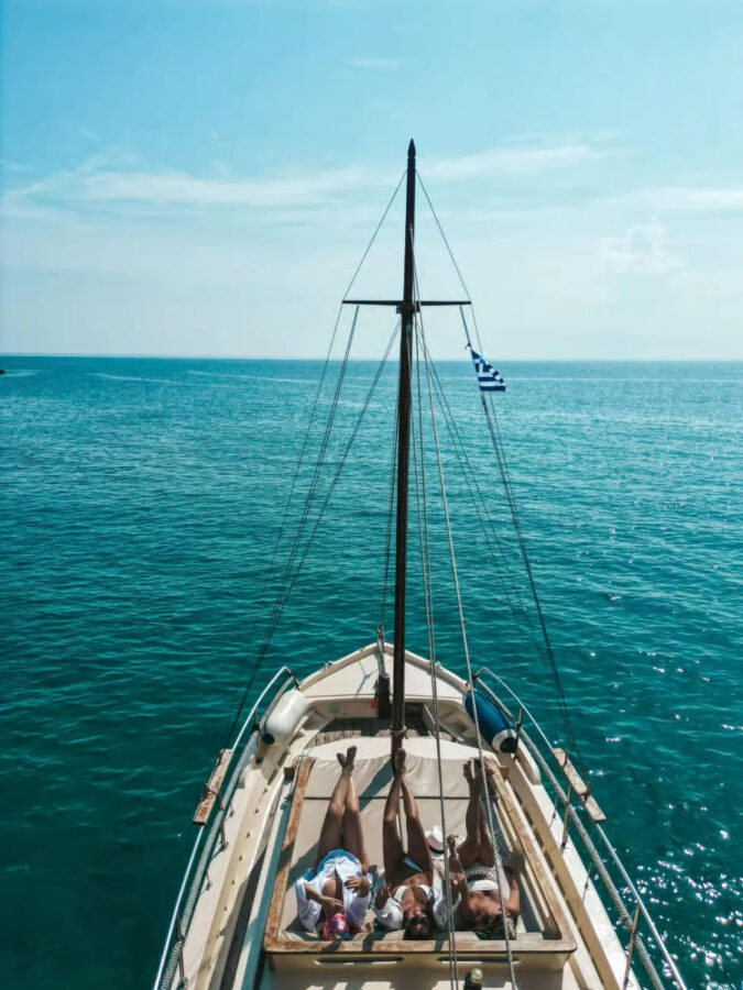 Mykonos Half-Day Private Cruise from Ornos Bay | South-Coast Beaches & Snorkeling Golden Yachting and Sailing