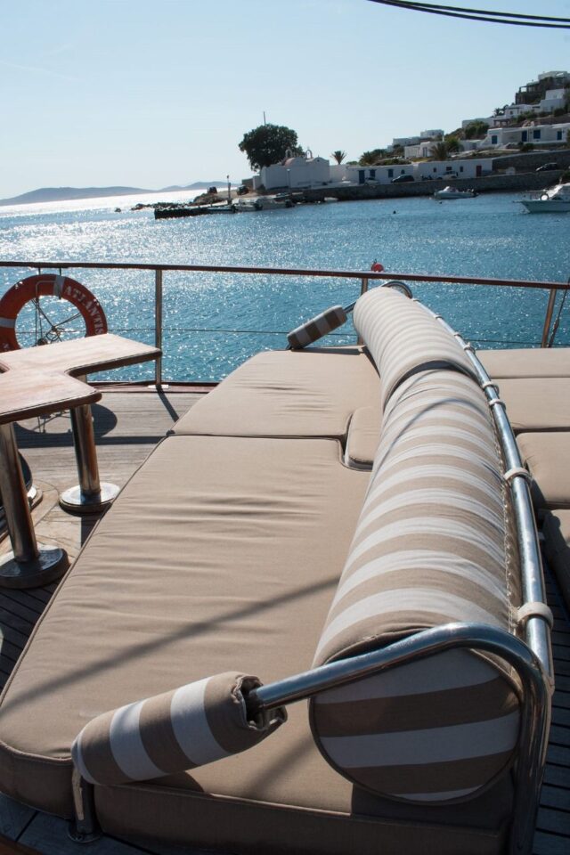 Mykonos South Beaches Luxury Cruise from Agios Ioannis Golden Yachting and Sailing