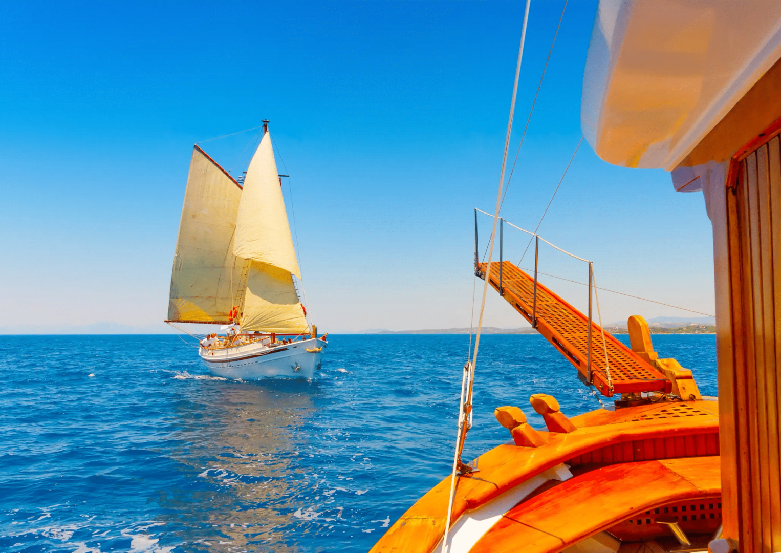 Golden yachting and saiing Shared Cruises Mykonos - Athens